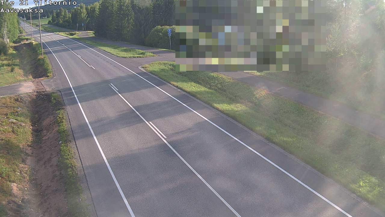 Weather Camera Image Väg 21 Ylitornio_Aavasaksa, Muonio, Lappi