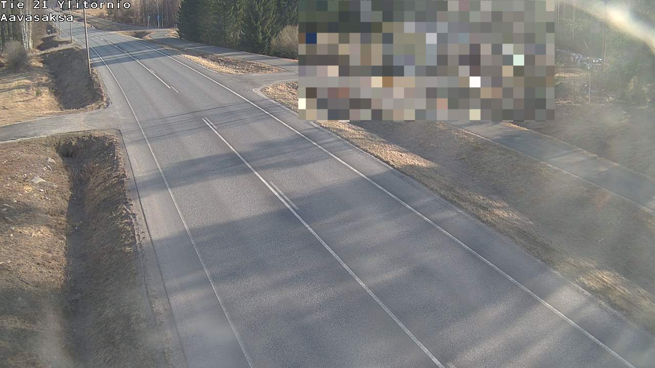 Weather Camera Image Väg 21 Ylitornio_Aavasaksa, Muonio, Lappi