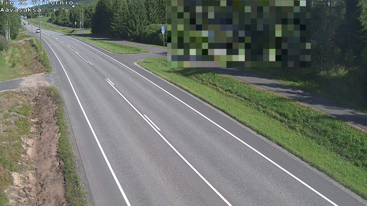 Weather Camera Image Väg 21 Ylitornio_Aavasaksa, Muonio, Lappi