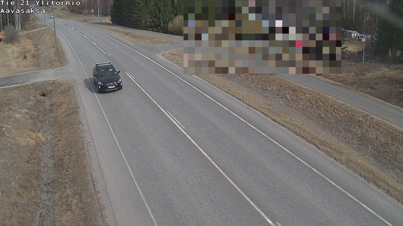 Weather Camera Image Väg 21 Ylitornio_Aavasaksa, Muonio, Lappi