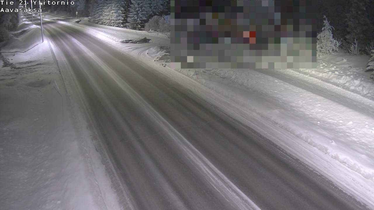 Kelikamerat Kuva Tie 21 Ylitornio_Aavasaksa, Muonio, Lappi