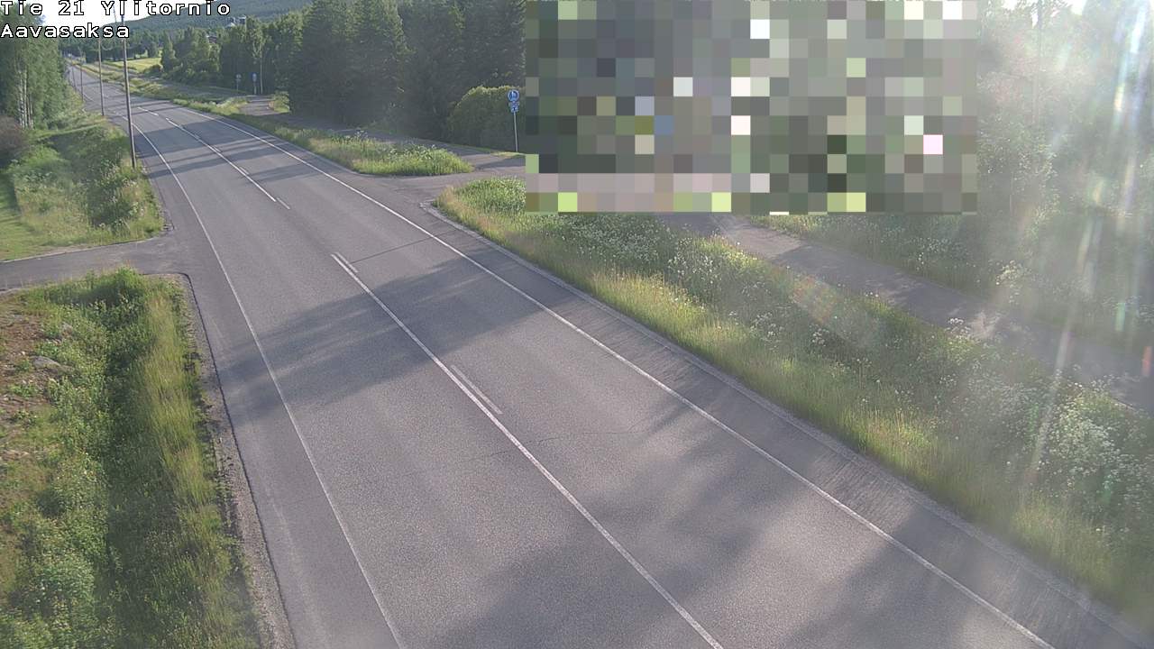 Weather Camera Image Road 21 Ylitornio_Aavasaksa, Muonio, Lappi