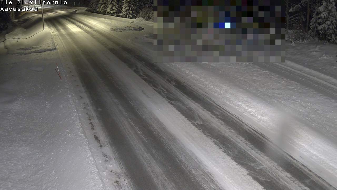 Weather Camera Image Väg 21 Ylitornio_Aavasaksa, Muonio, Lappi