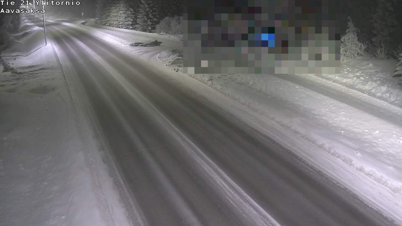 Kelikamerat Kuva Tie 21 Ylitornio_Aavasaksa, Muonio, Lappi