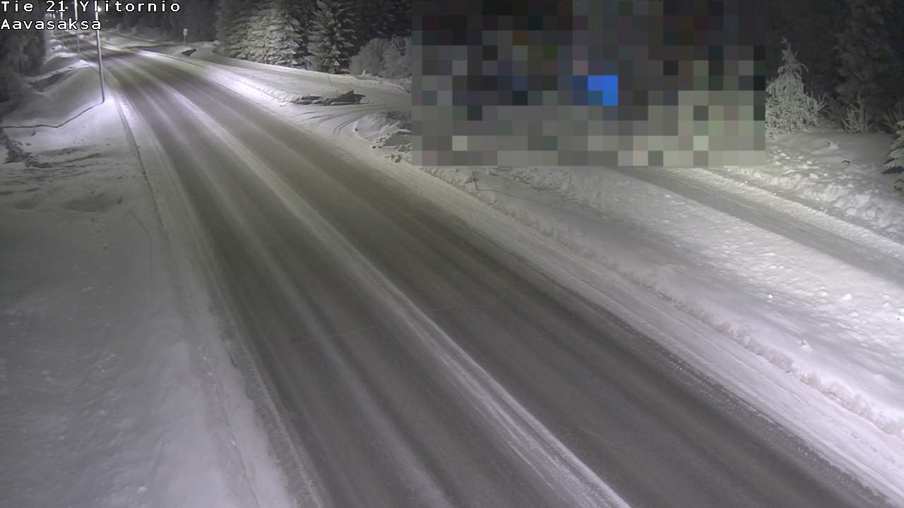 Kelikamerat Kuva Tie 21 Ylitornio_Aavasaksa, Muonio, Lappi