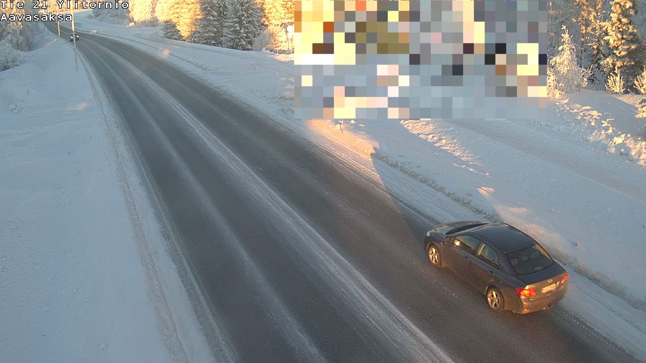 Kelikamerat Kuva Tie 21 Ylitornio_Aavasaksa, Muonio, Lappi