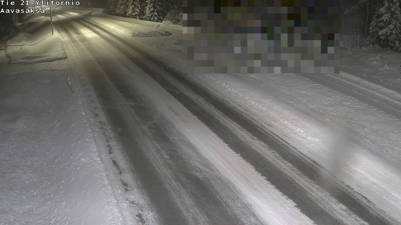 Weather Camera Image Väg 21 Ylitornio_Aavasaksa, Muonio, Lappi