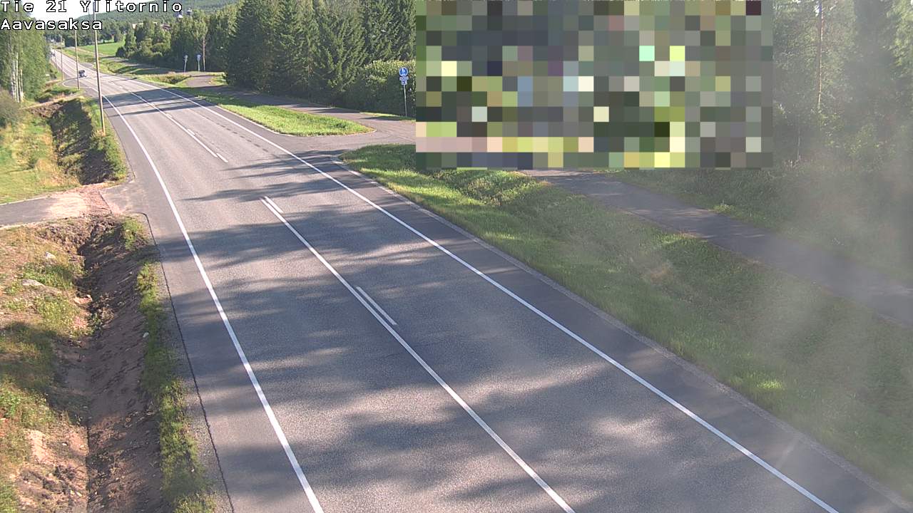 Weather Camera Image Väg 21 Ylitornio_Aavasaksa, Muonio, Lappi