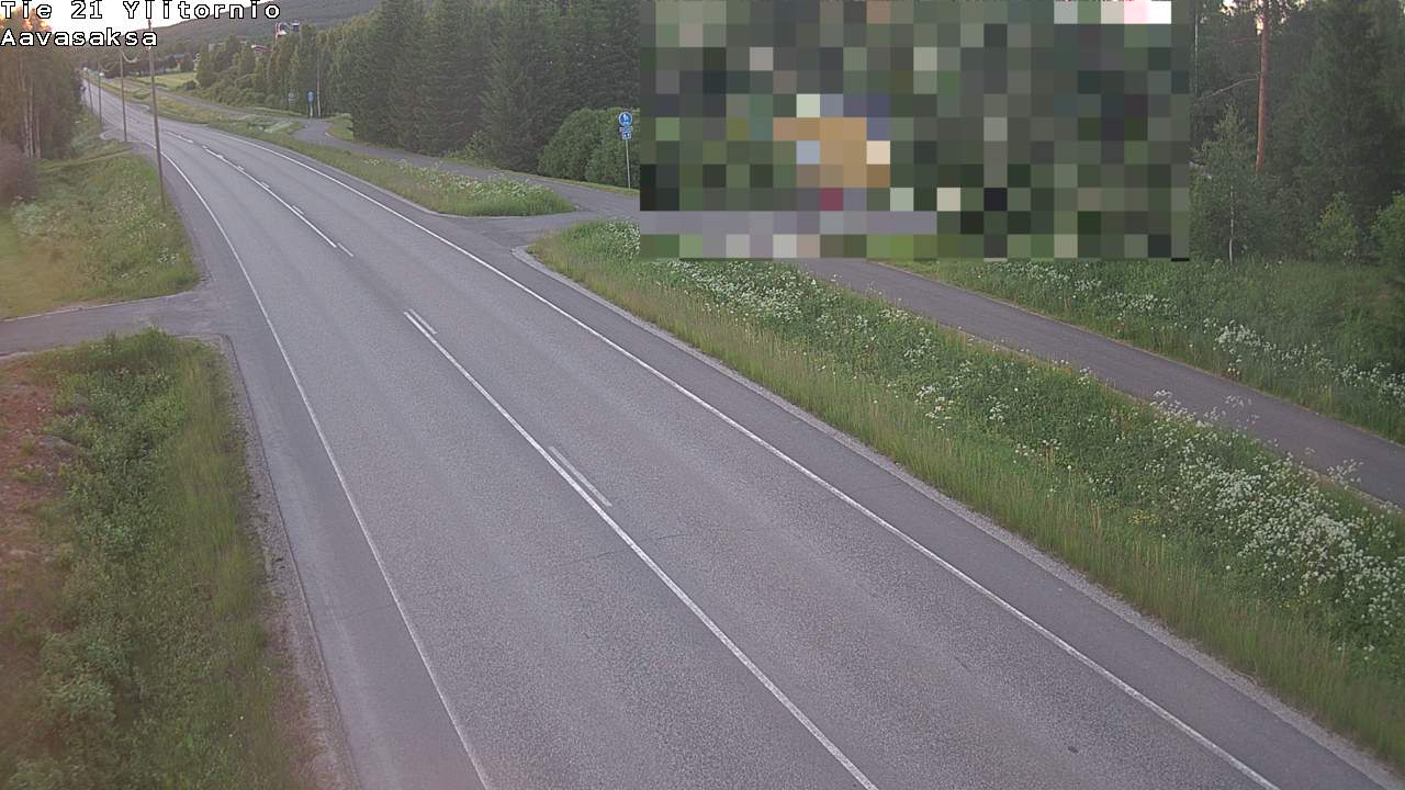 Weather Camera Image Road 21 Ylitornio_Aavasaksa, Muonio, Lappi