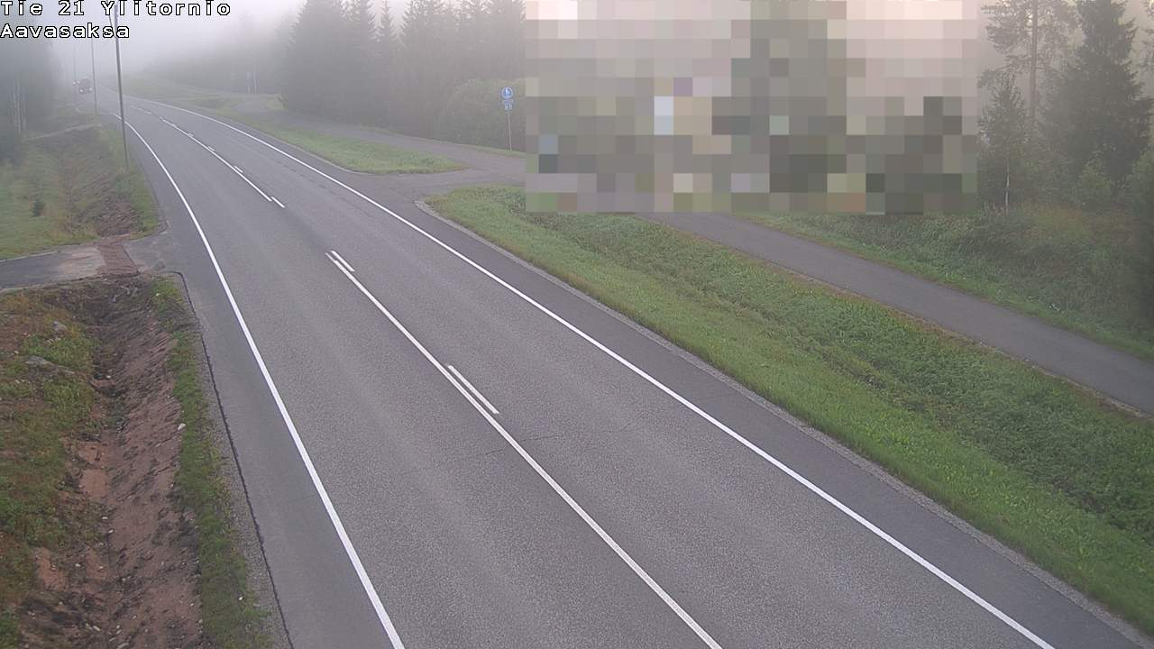 Weather Camera Image Väg 21 Ylitornio_Aavasaksa, Muonio, Lappi