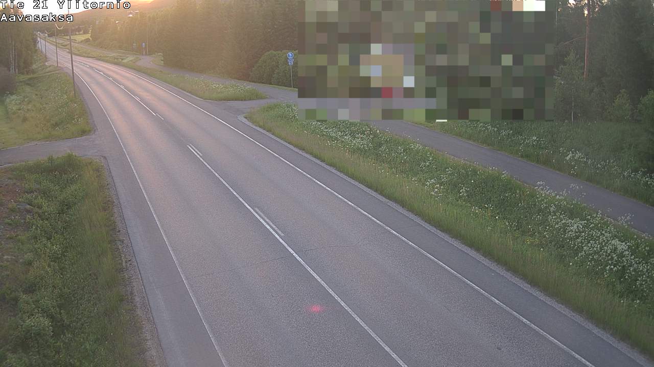Weather Camera Image Road 21 Ylitornio_Aavasaksa, Muonio, Lappi