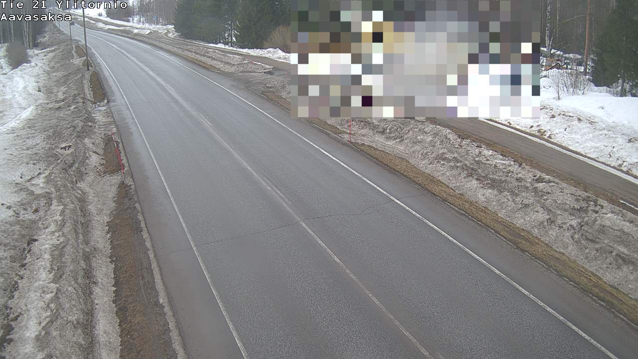Weather Camera Image Väg 21 Ylitornio_Aavasaksa, Muonio, Lappi