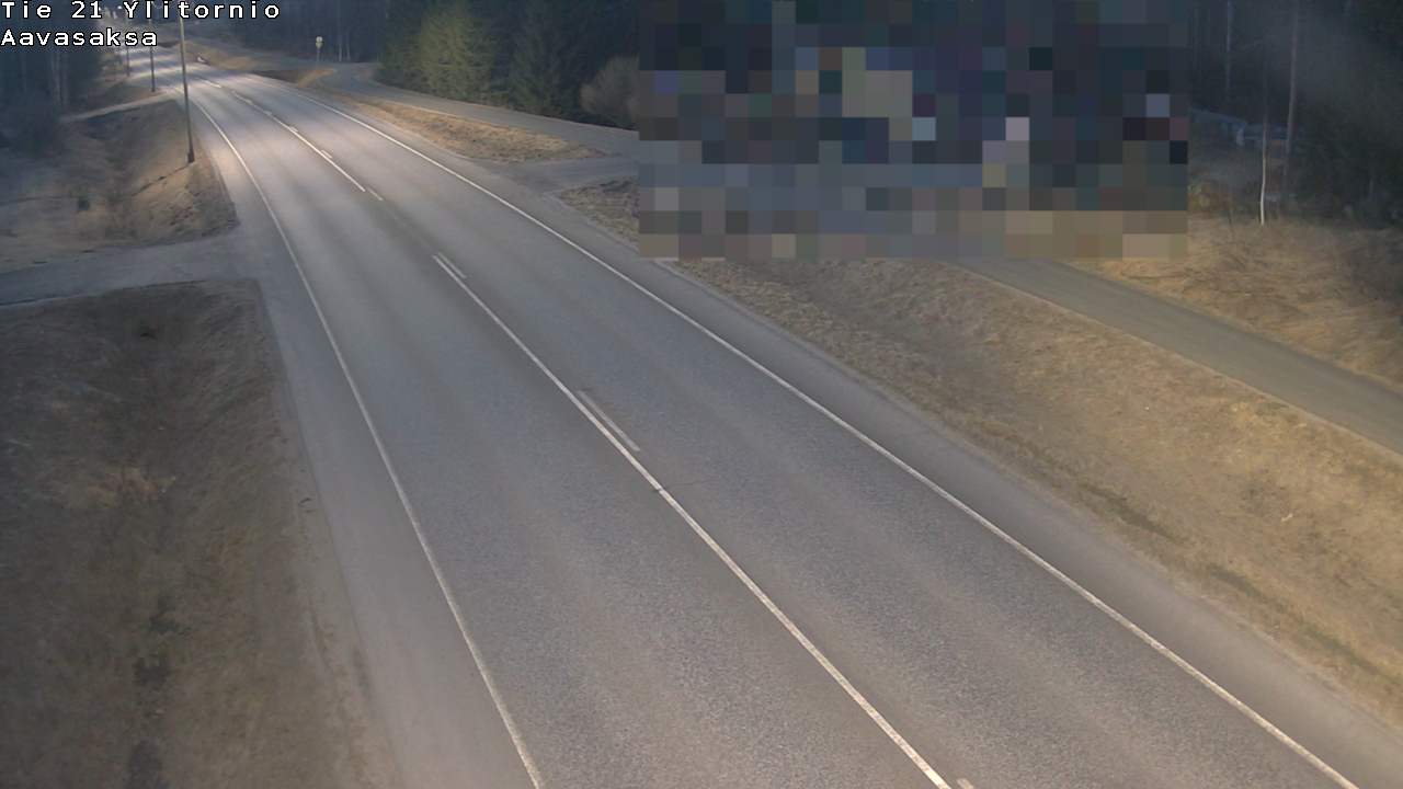 Weather Camera Image Road 21 Ylitornio_Aavasaksa, Muonio, Lappi