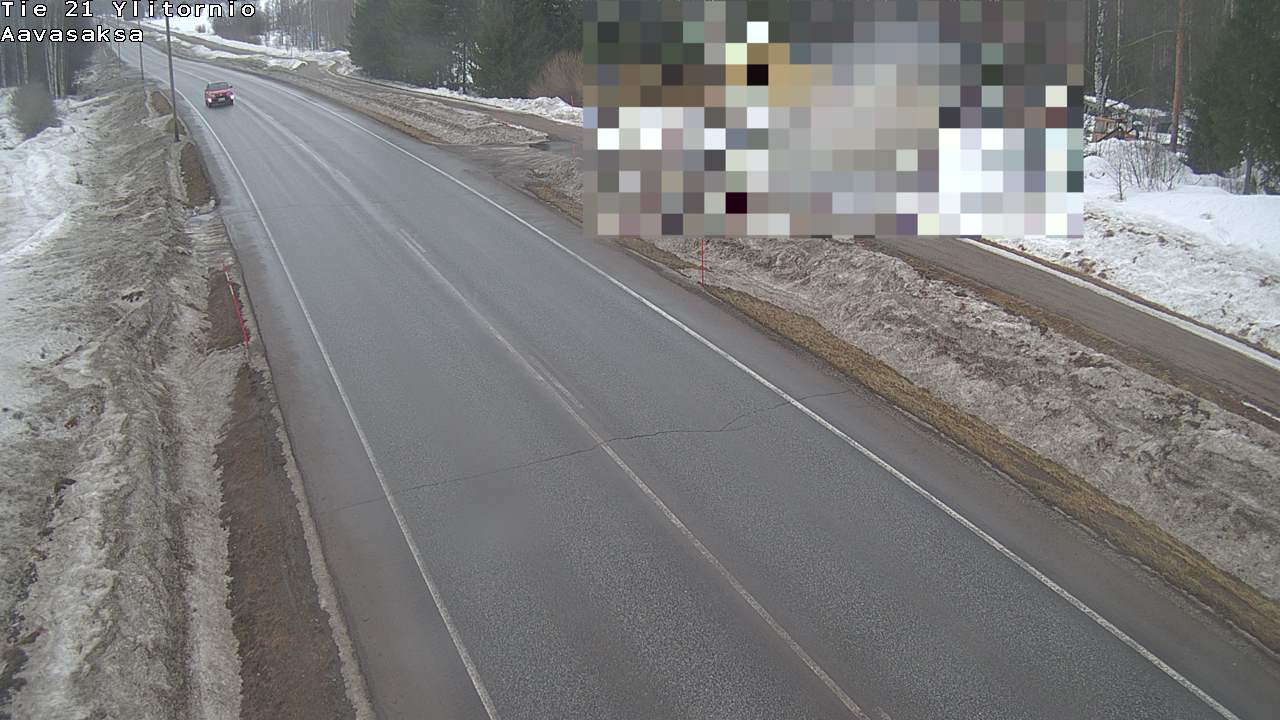 Weather Camera Image Väg 21 Ylitornio_Aavasaksa, Muonio, Lappi