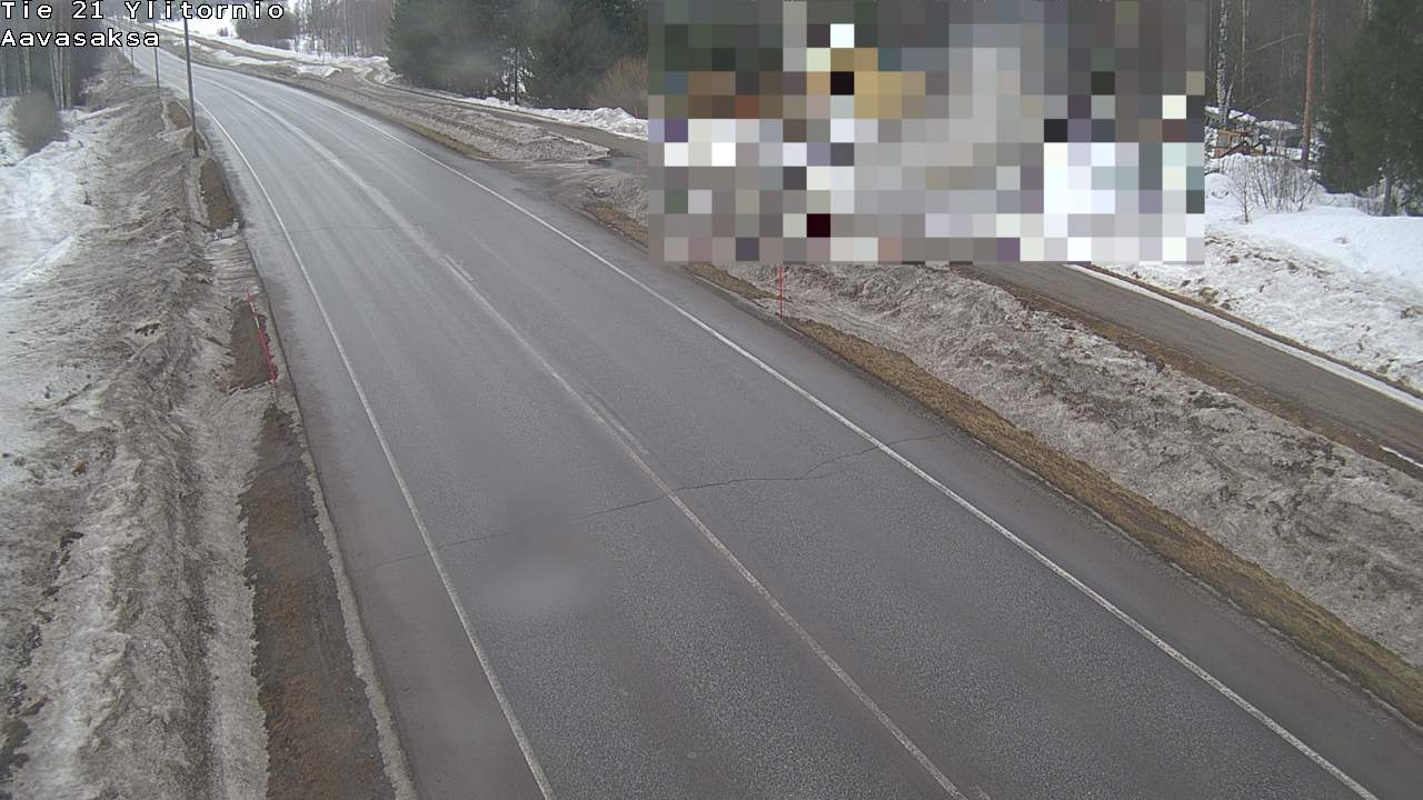 Weather Camera Image Väg 21 Ylitornio_Aavasaksa, Muonio, Lappi