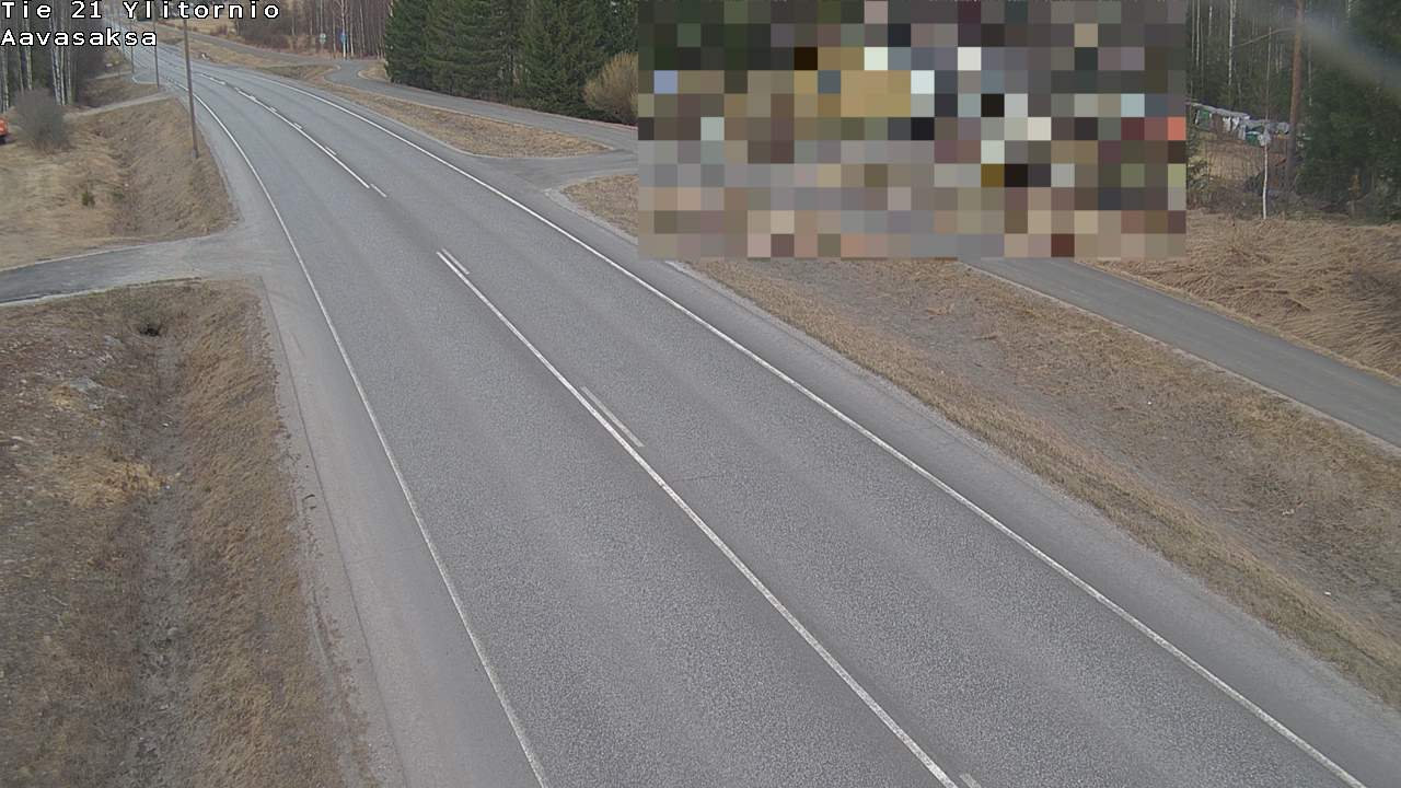 Weather Camera Image Väg 21 Ylitornio_Aavasaksa, Muonio, Lappi