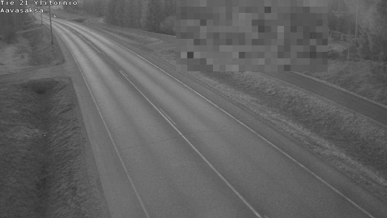 Weather Camera Image Road 21 Ylitornio_Aavasaksa, Muonio, Lappi