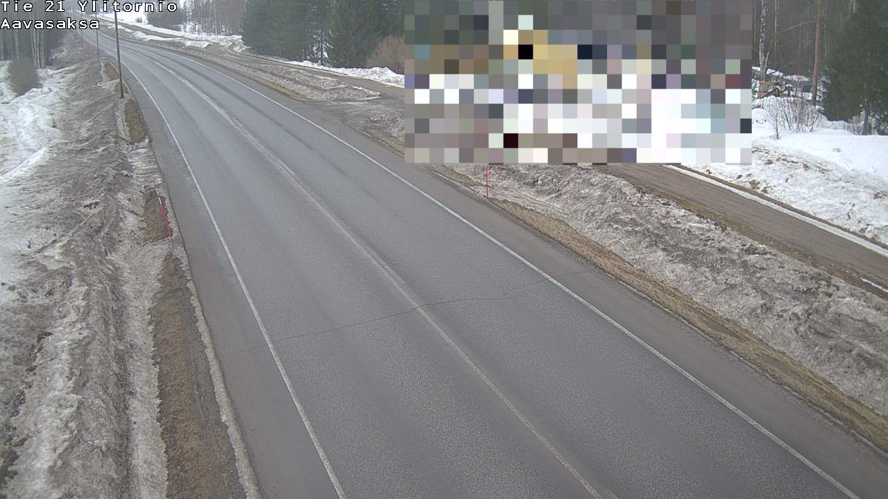 Weather Camera Image Road 21 Ylitornio_Aavasaksa, Muonio, Lappi