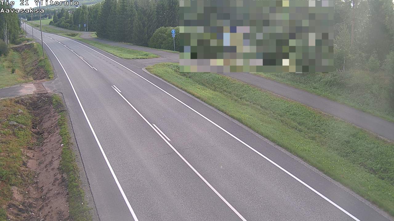 Weather Camera Image Väg 21 Ylitornio_Aavasaksa, Muonio, Lappi