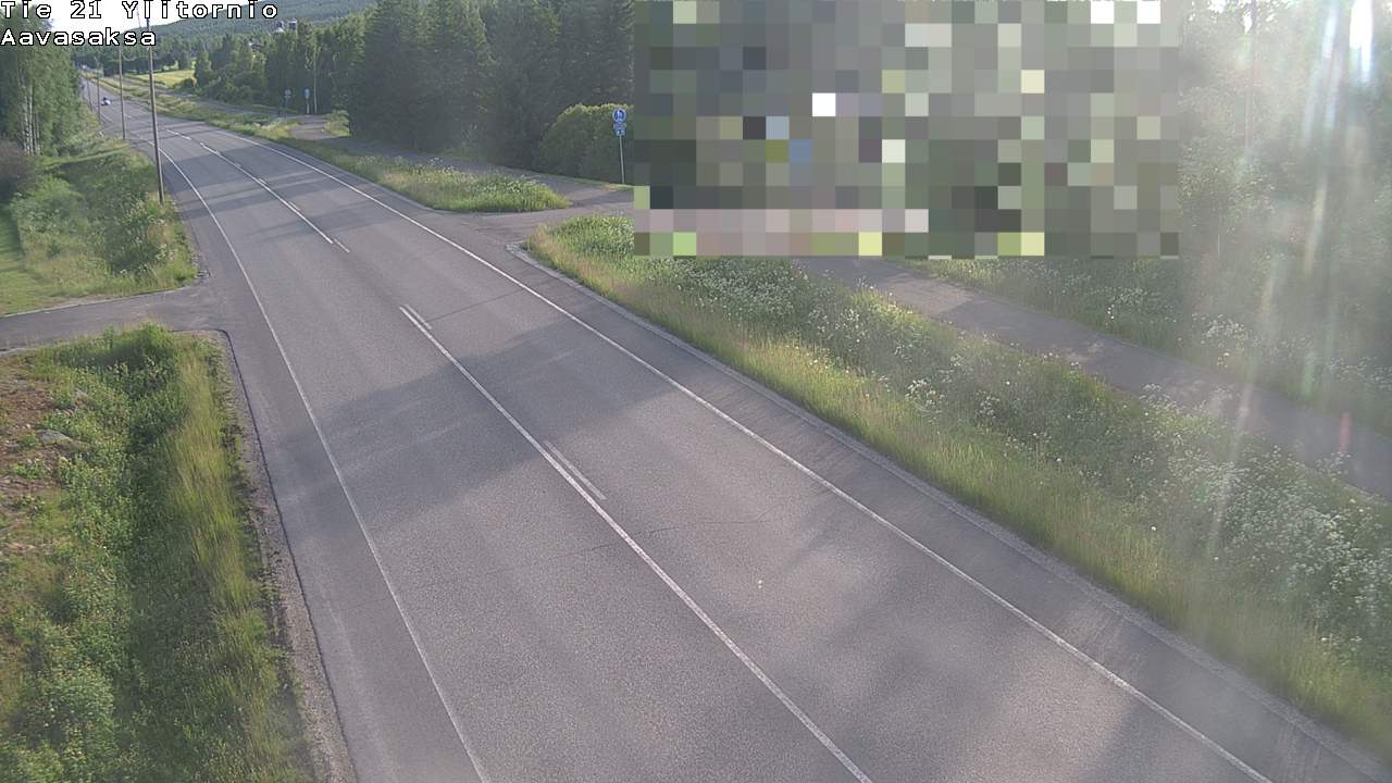 Weather Camera Image Road 21 Ylitornio_Aavasaksa, Muonio, Lappi