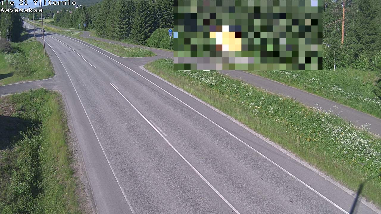Weather Camera Image Road 21 Ylitornio_Aavasaksa, Muonio, Lappi