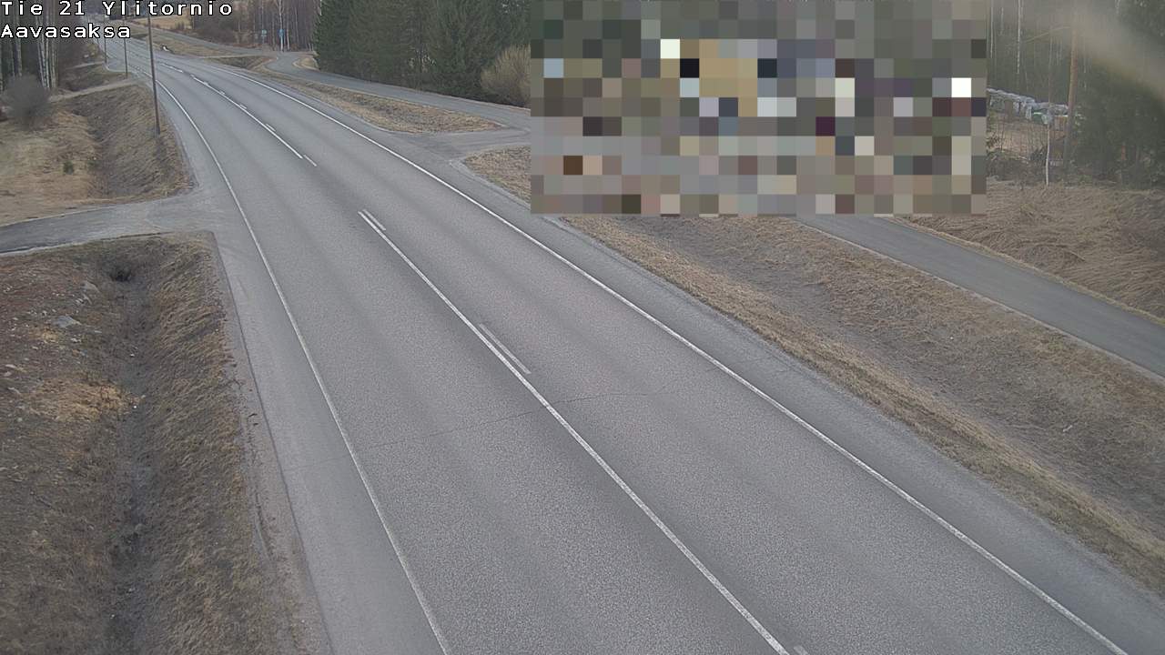 Weather Camera Image Väg 21 Ylitornio_Aavasaksa, Muonio, Lappi