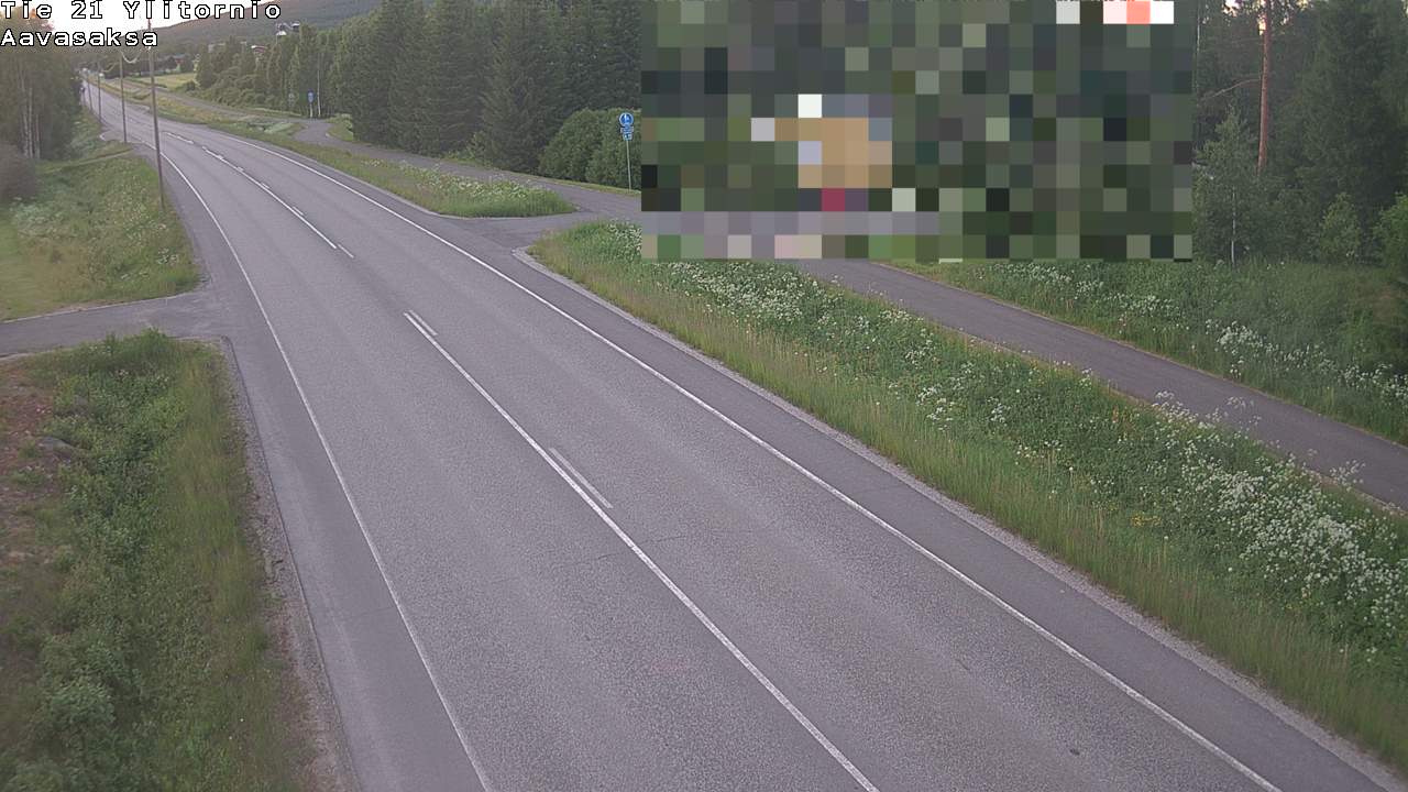 Weather Camera Image Road 21 Ylitornio_Aavasaksa, Muonio, Lappi