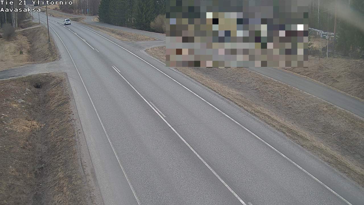 Weather Camera Image Väg 21 Ylitornio_Aavasaksa, Muonio, Lappi