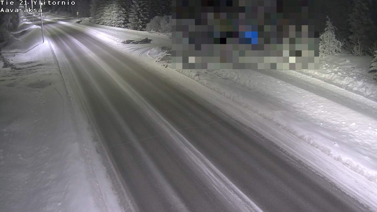 Kelikamerat Kuva Tie 21 Ylitornio_Aavasaksa, Muonio, Lappi