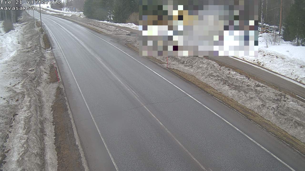 Weather Camera Image Väg 21 Ylitornio_Aavasaksa, Muonio, Lappi