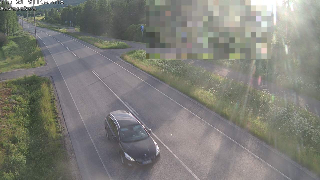 Weather Camera Image Road 21 Ylitornio_Aavasaksa, Muonio, Lappi