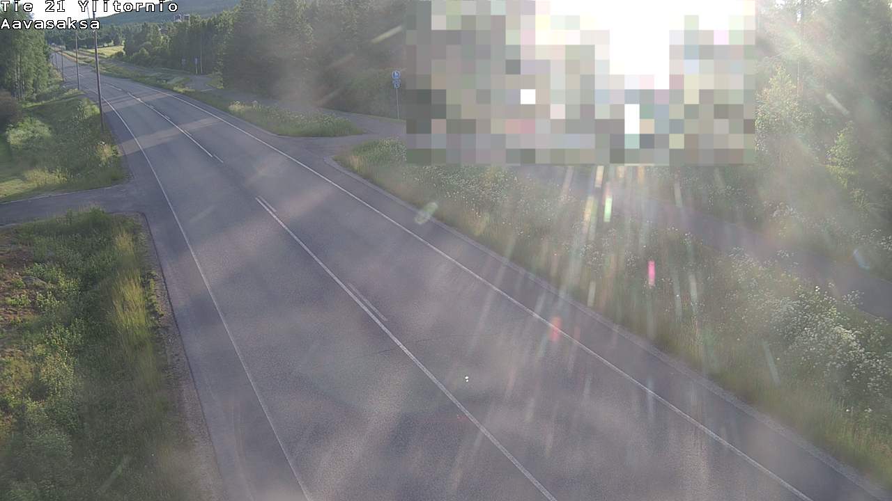 Weather Camera Image Road 21 Ylitornio_Aavasaksa, Muonio, Lappi