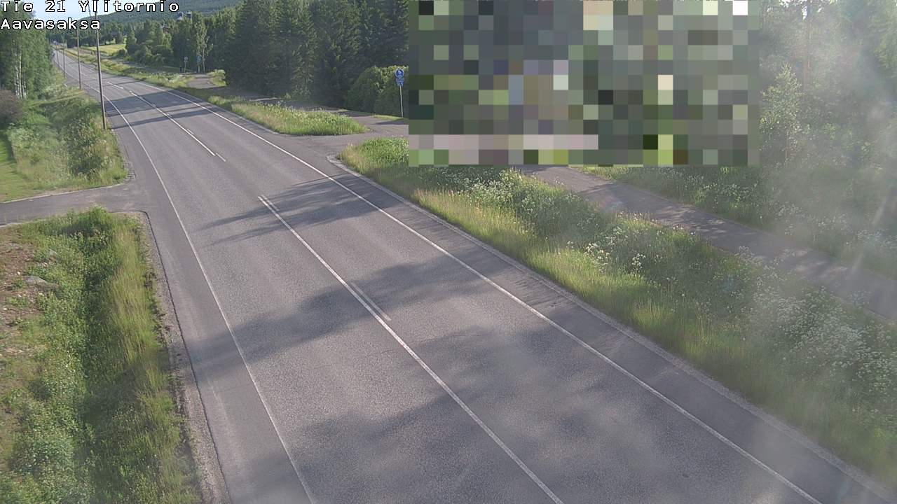 Weather Camera Image Road 21 Ylitornio_Aavasaksa, Muonio, Lappi