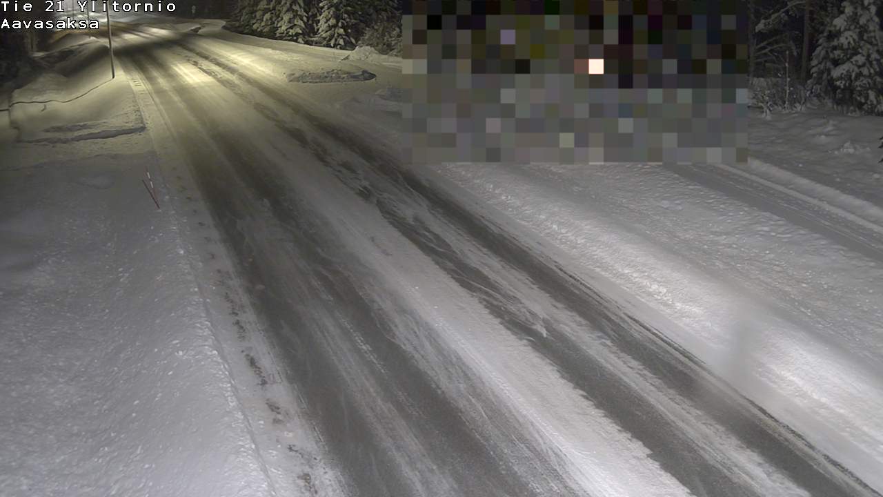 Weather Camera Image Väg 21 Ylitornio_Aavasaksa, Muonio, Lappi