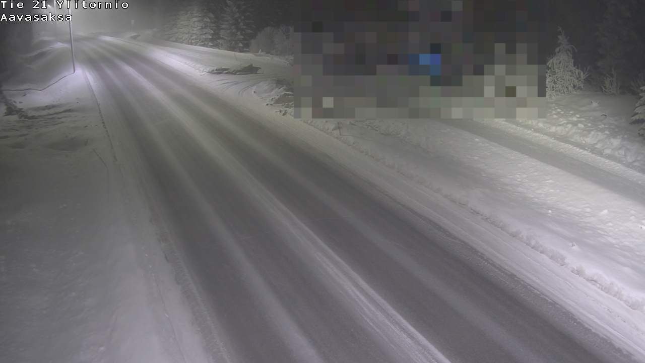 Kelikamerat Kuva Tie 21 Ylitornio_Aavasaksa, Muonio, Lappi