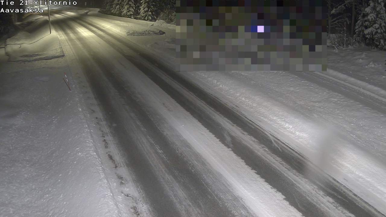 Weather Camera Image Väg 21 Ylitornio_Aavasaksa, Muonio, Lappi