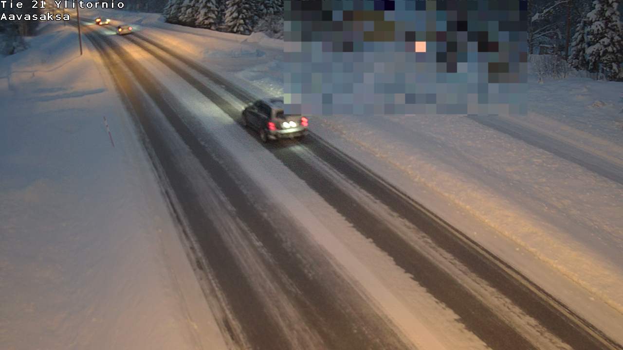 Weather Camera Image Väg 21 Ylitornio_Aavasaksa, Muonio, Lappi