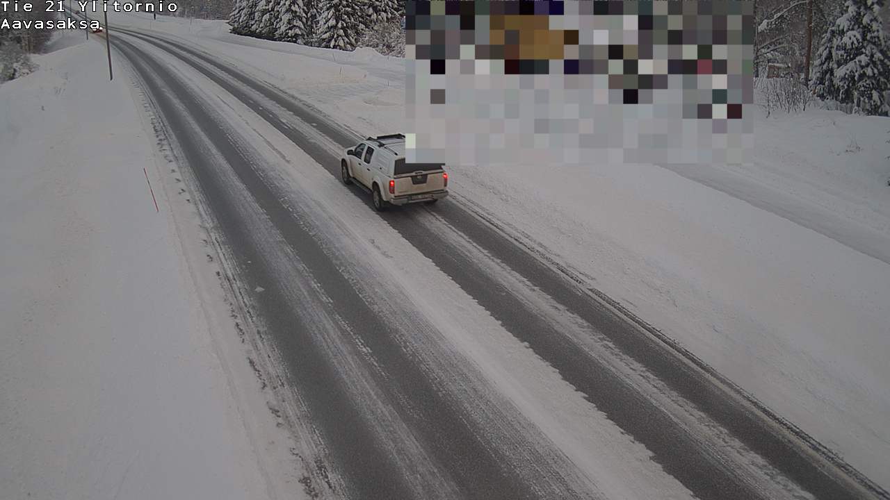 Weather Camera Image Väg 21 Ylitornio_Aavasaksa, Muonio, Lappi