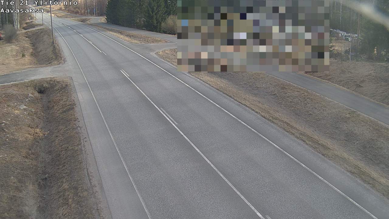 Weather Camera Image Väg 21 Ylitornio_Aavasaksa, Muonio, Lappi
