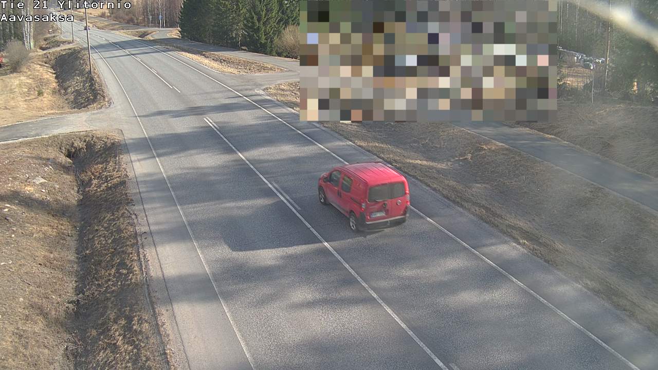 Weather Camera Image Väg 21 Ylitornio_Aavasaksa, Muonio, Lappi