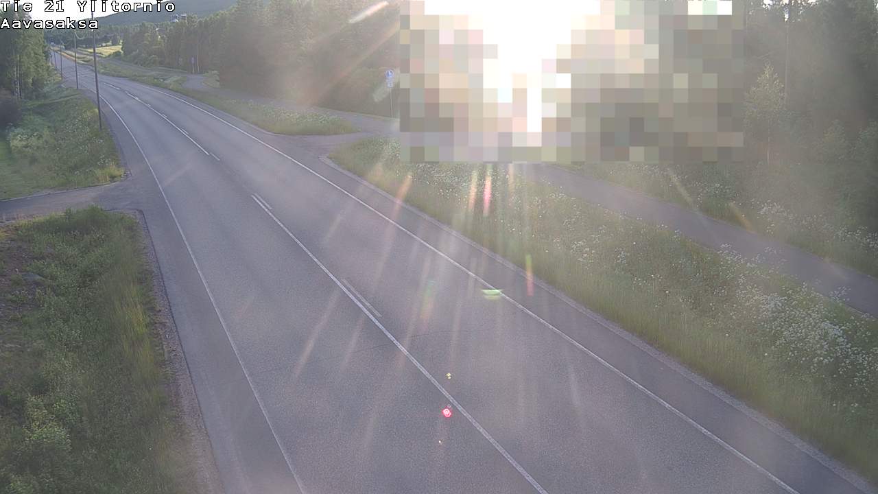 Weather Camera Image Road 21 Ylitornio_Aavasaksa, Muonio, Lappi