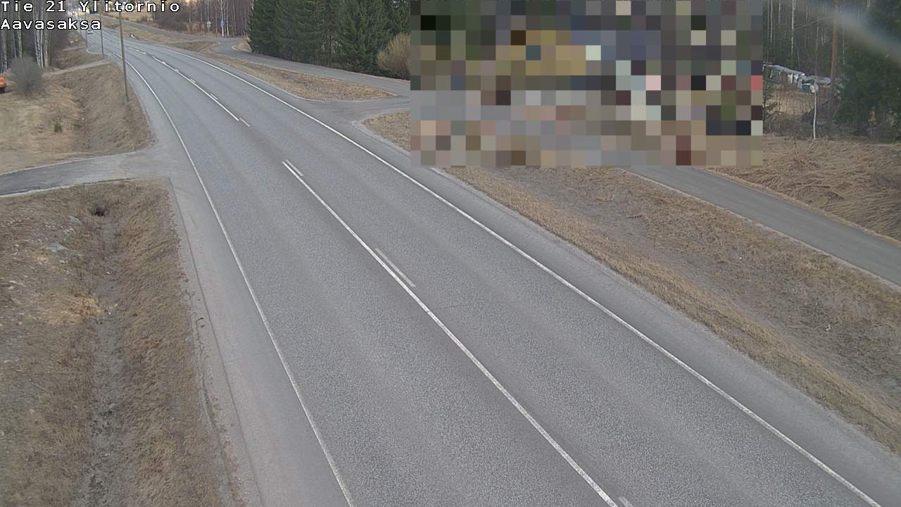 Weather Camera Image Väg 21 Ylitornio_Aavasaksa, Muonio, Lappi