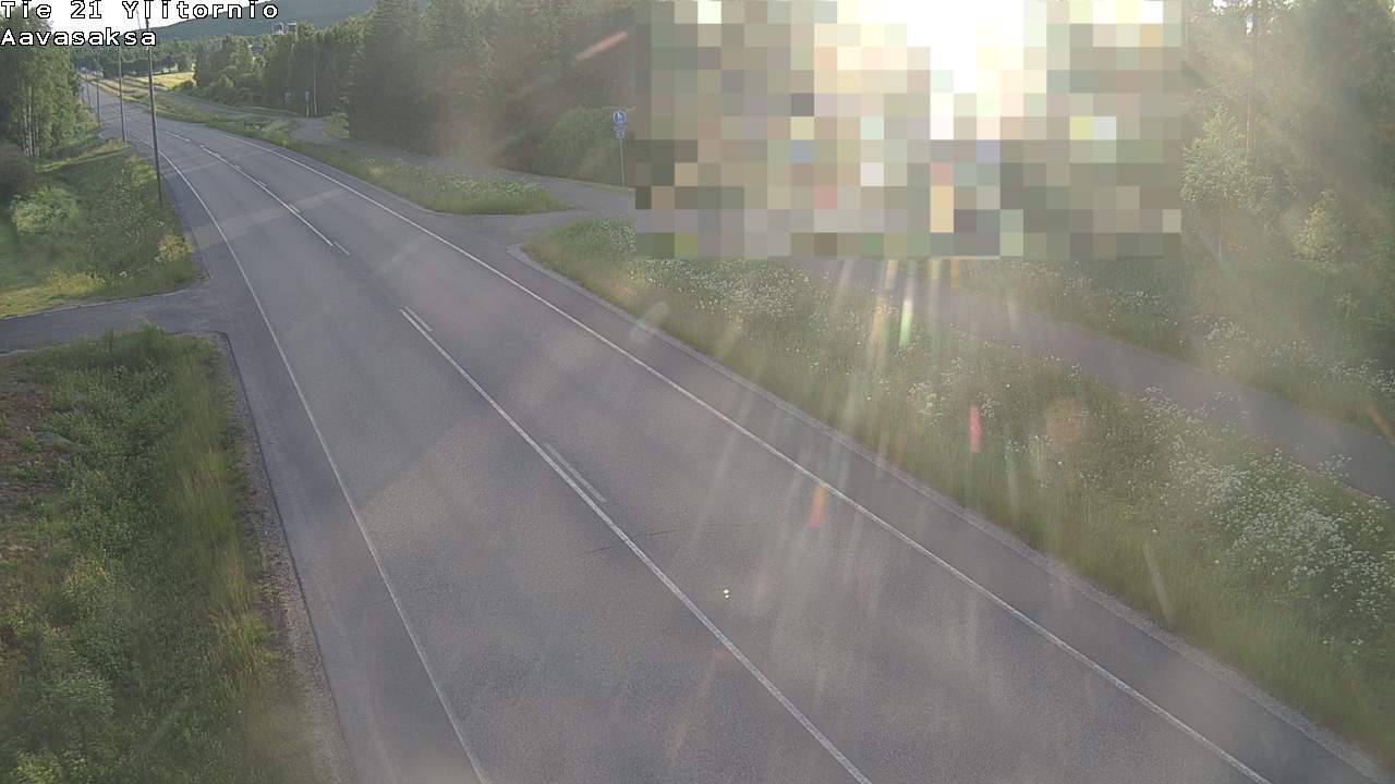 Weather Camera Image Road 21 Ylitornio_Aavasaksa, Muonio, Lappi