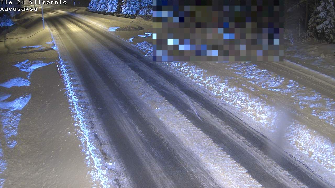 Weather Camera Image Väg 21 Ylitornio_Aavasaksa, Muonio, Lappi