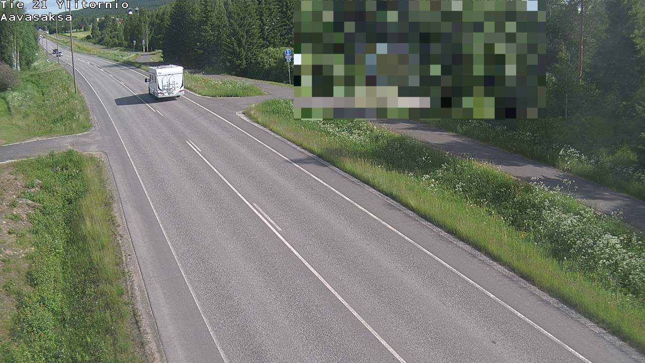 Weather Camera Image Road 21 Ylitornio_Aavasaksa, Muonio, Lappi