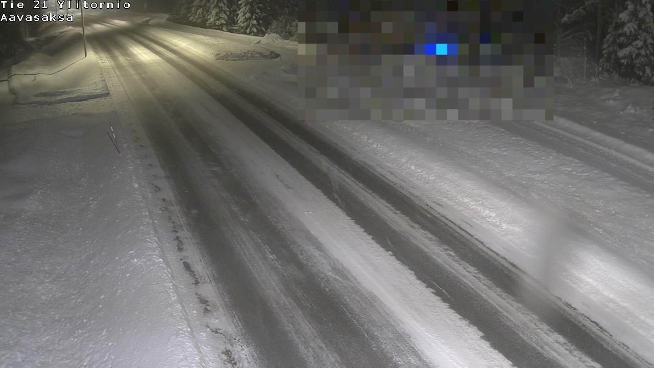 Weather Camera Image Väg 21 Ylitornio_Aavasaksa, Muonio, Lappi