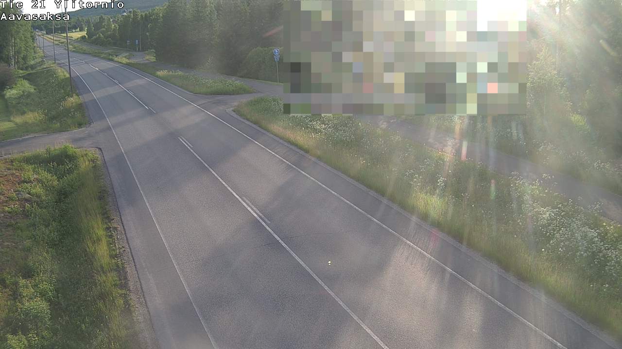 Weather Camera Image Road 21 Ylitornio_Aavasaksa, Muonio, Lappi