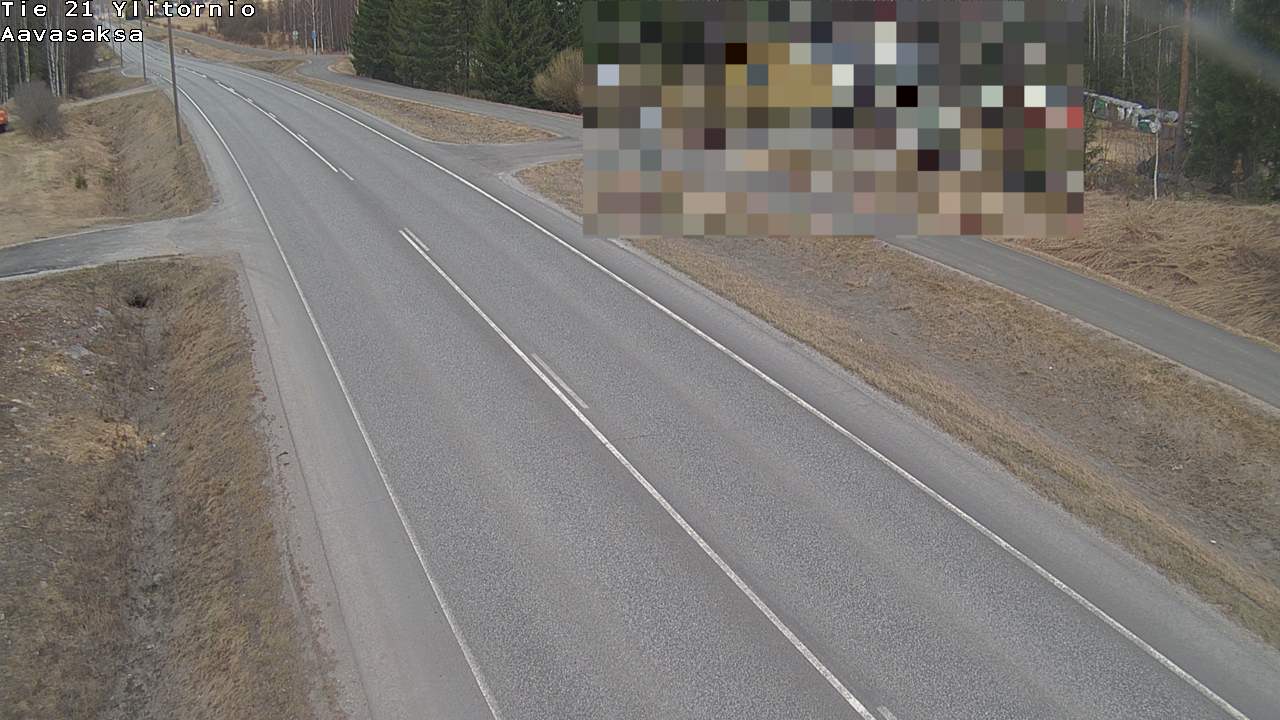 Weather Camera Image Väg 21 Ylitornio_Aavasaksa, Muonio, Lappi