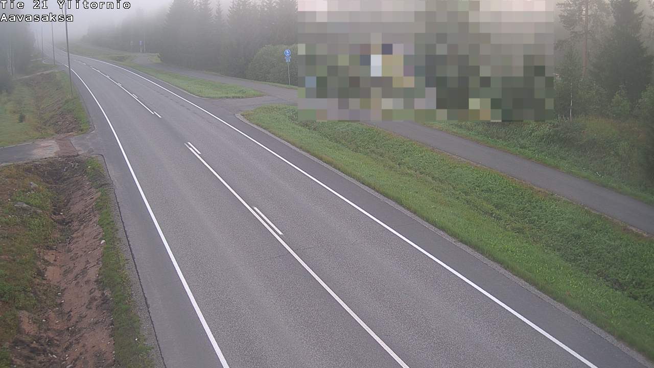 Weather Camera Image Väg 21 Ylitornio_Aavasaksa, Muonio, Lappi