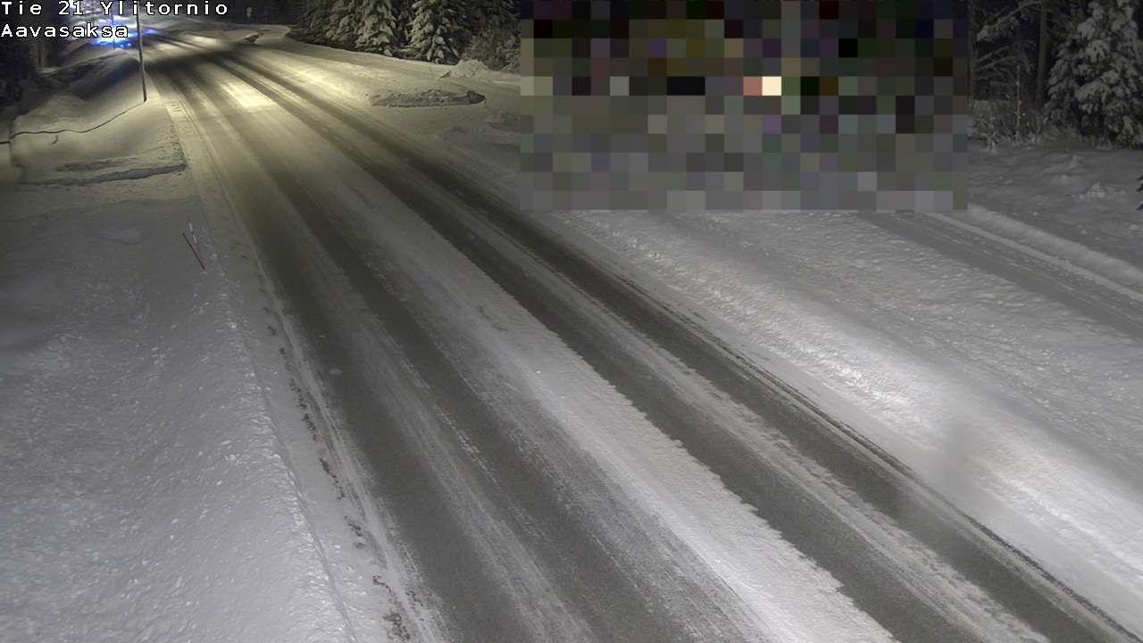 Weather Camera Image Väg 21 Ylitornio_Aavasaksa, Muonio, Lappi